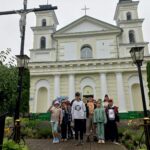 09.07. Посетили костел Св.Анны в аг. Воронча и сельскую библиотеку, где провели квест-игру»Это все моя Родина»
